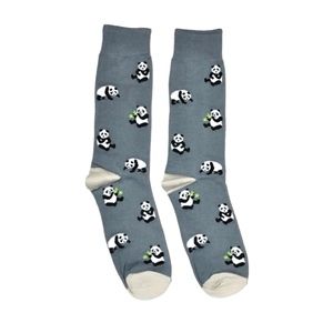 Men's Fun Novelty Crew Socks Panda Bear Animal